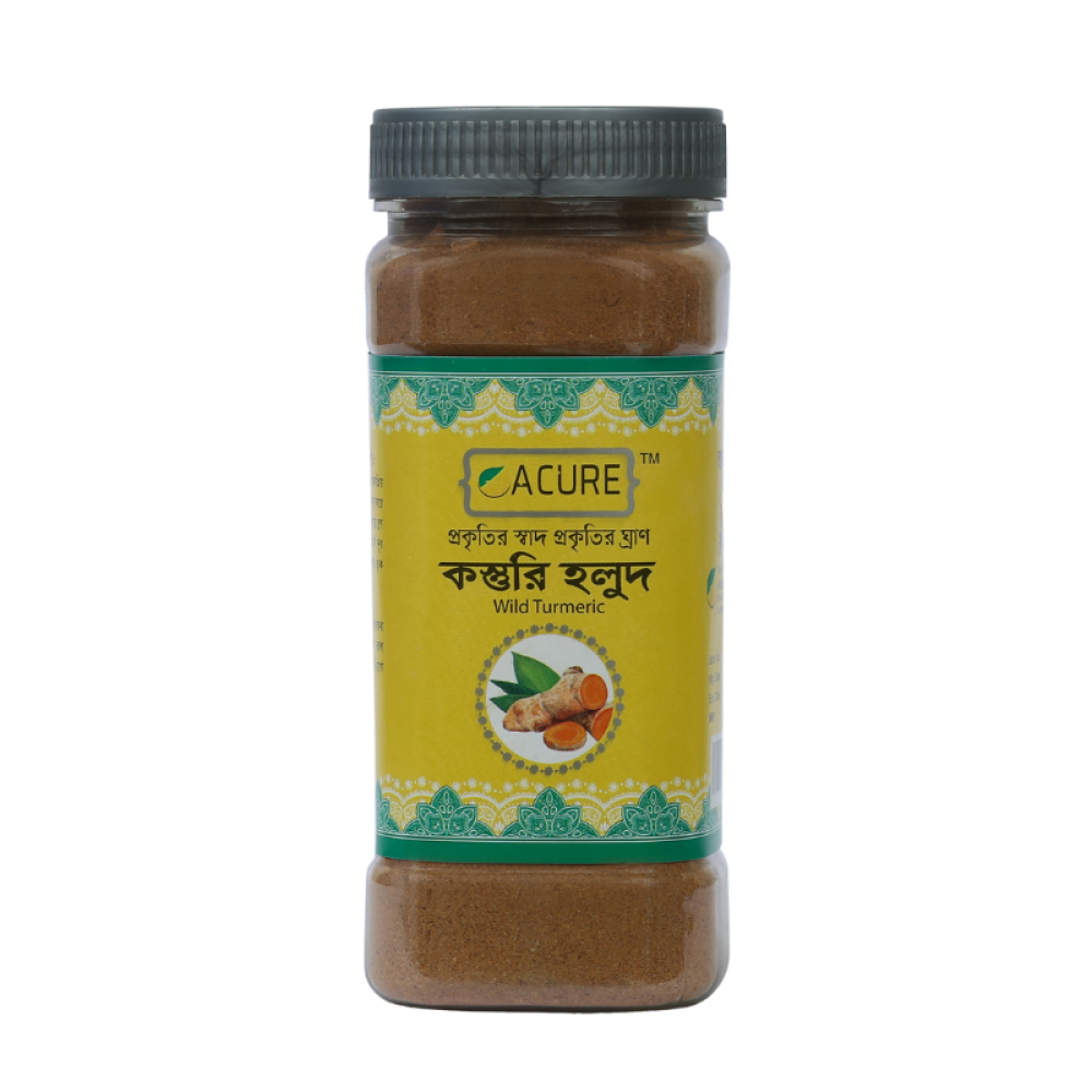 একিউর কস্তরি হলুদ গুঁড়া - Acure Wild Turmeric-Kasturi Holud