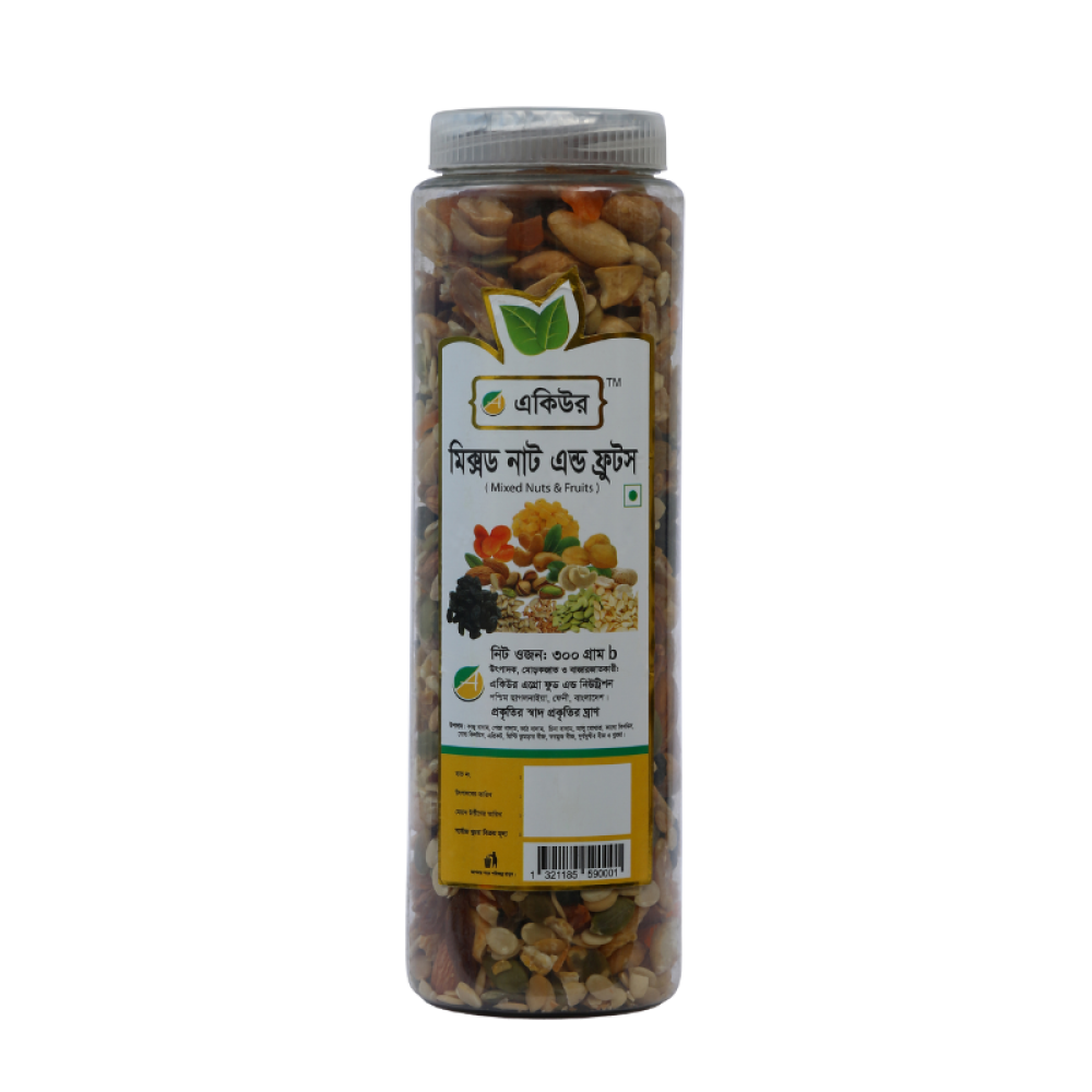 একিউর মিক্সড নাট এন্ড ফ্রুটস - Acure Mixed Nuts and fruits