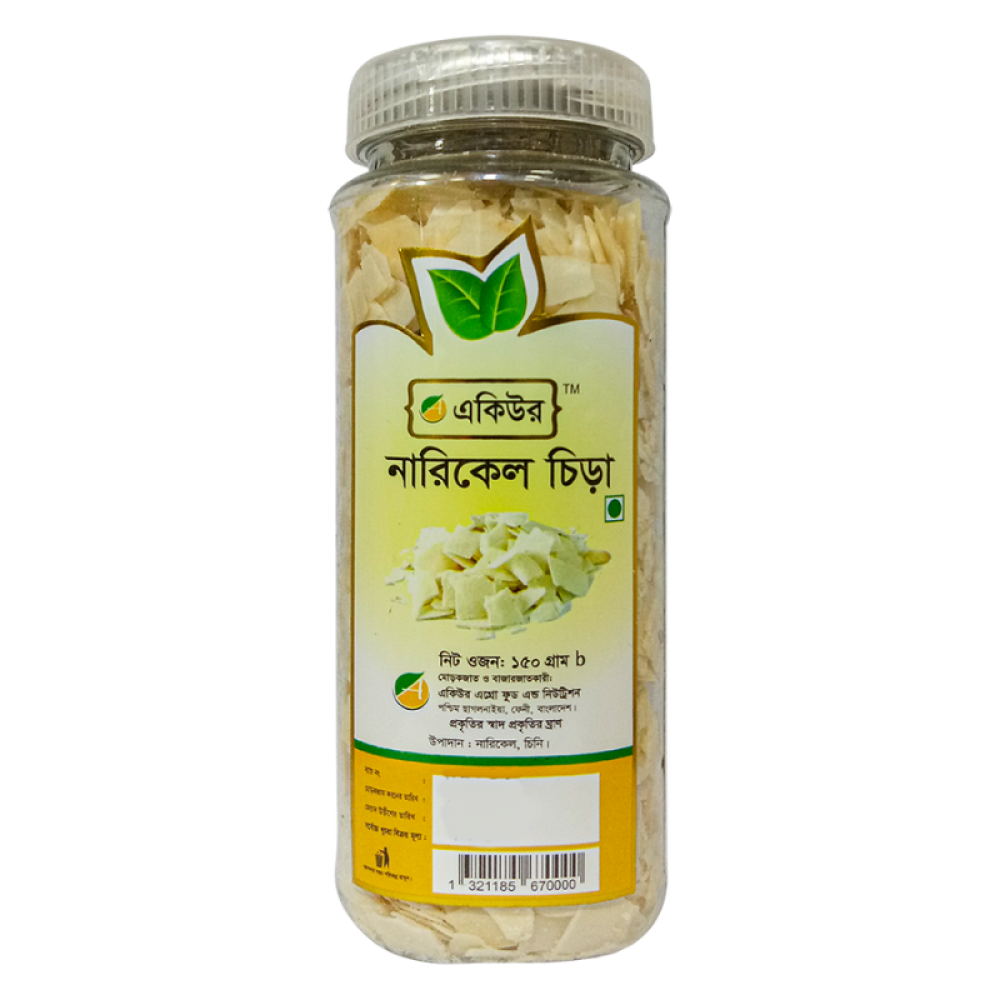 একিউর নারিকেল চিড়া - Acure Coconut Dried Slice