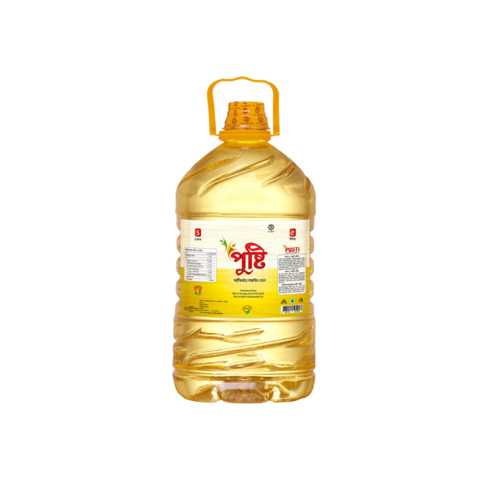 পুস্টি ফোর্টিফাইড সয়াবিন তেল - Pusti Fortified Soyabean Oil