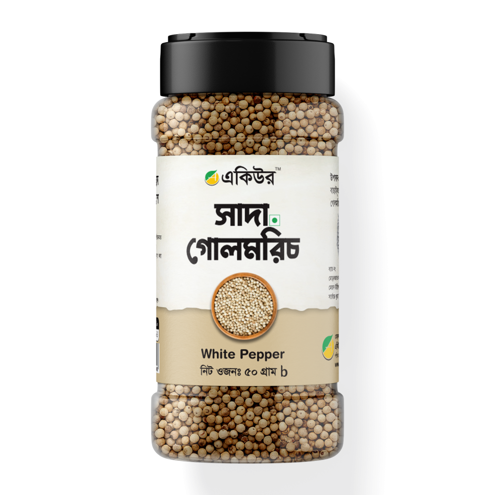 একিউর সাদা গোল মরিচ - Acure White Pepper